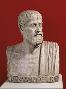 Büste, vermutlich Flavius Claudius Julianus (331-363), bekannt als Julian der Abtrünnige (Marmor)